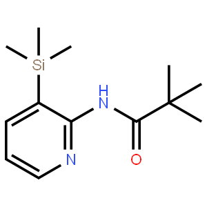2,2-Dimethyl-N-(3-trimethylsilanyl-pyridin-2-yl)-propionamide