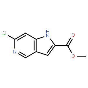 methyl 6-chloro-1H-pyrrolo[3,2-c]pyridine-2-carboxylate