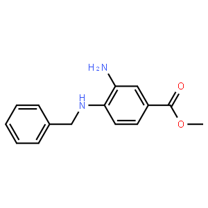 Methyl 3-amino-4-(benzylamino)benzoate