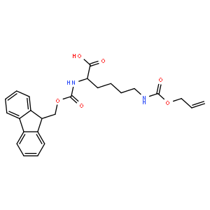 N-芴甲氧羰基-N'-烯丙氧基羰基-D-赖氨酸