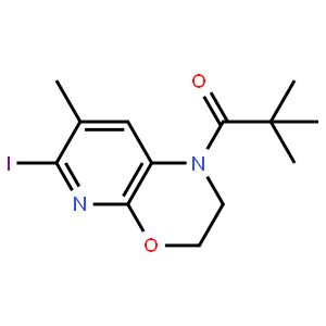 1-(6-Iodo-7-methyl-2,3-dihydro-1h-pyrido[2,3-b]-[1,4]oxazin-1-yl)-2,2-dimethylpropan-1-one