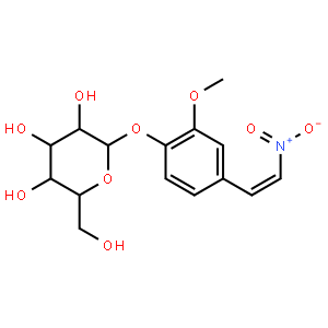 2-Methoxy-4-(2-nitrovinyl)phenylβ-D-glucopyranoside