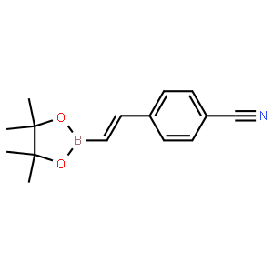 (E)-4-氰基-苯乙烯频那醇硼酸酯