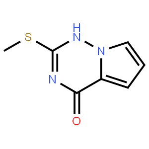 2-(Methylthio)pyrrolo[2,1-f][1,2,4]triazin-4(1H)-one