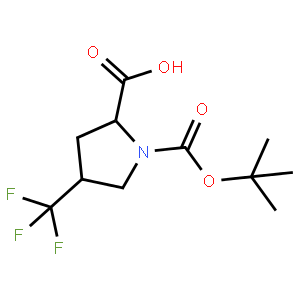 (2S,4S)-1-[(tert-butoxy)carbonyl]-4-(trifluoromethyl)pyrrolidine-2-carboxylic acid