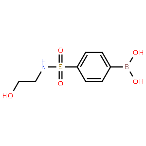 N-(2-Hydroxyethyl) 4-boronobenzenesulfonamide