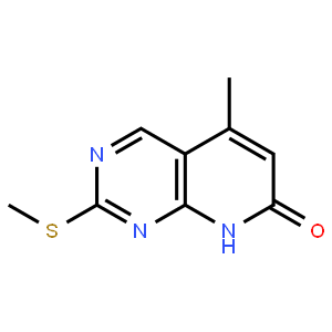 5-methyl-2-(methylsulfanyl)-7H,8H-pyrido[2,3-d]pyrimidin-7-one