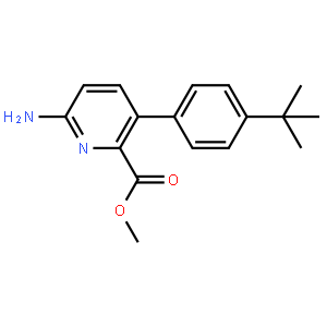 Methyl 6-amino-3-(4-t-butylphenyl)picolinate