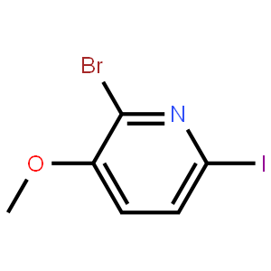 2-Bromo-6-iodo-3-methoxypyridine
