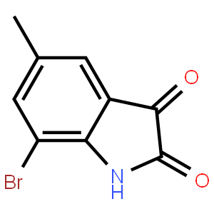 7-Bromo-5-methylindoline-2,3-dione