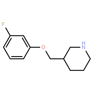 3-[(3-Fluorophenoxy)methyl]piperidine