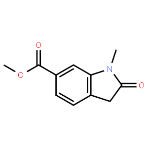methyl 1-methyl-2-oxo-2,3-dihydro-1H-indole-6-carboxylate