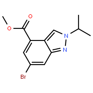 methyl 6-bromo-2-(propan-2-yl)-2H-indazole-4-carboxylate