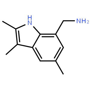 (2,3,5-Trimethyl-1H-indol-7-yl)methanamine