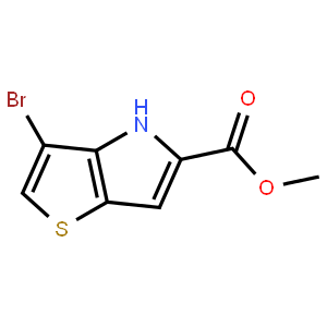 Methyl 3-bromo-4h-thieno[3,2-b]pyrrole-5-carboxylate