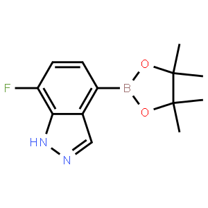 7-fluoro-4-(4,4,5,5-tetramethyl-1,3,2-dioxaborolan-2-yl)-1H-indazole