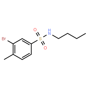 N-Butyl 3-bromo-4-methylbenzenesulfonamide