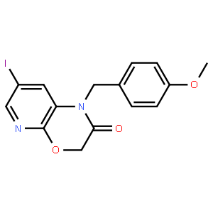 7-Iodo-1-(4-methoxybenzyl)-1H-pyrido[2,3-b][1,4]oxazin-2(3H)-one