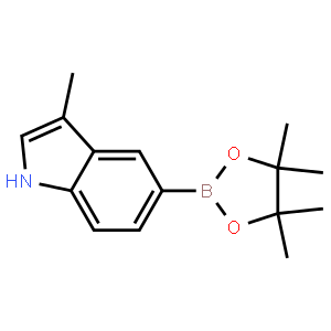 3-methyl-5-(tetramethyl-1,3,2-dioxaborolan-2-yl)-1H-indole