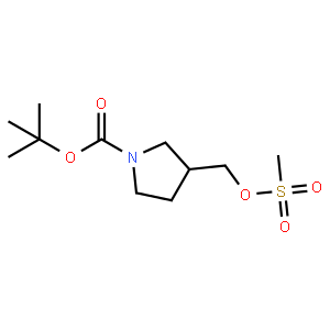 3-Methanesulfonyloxymethyl-pyrrolidine-1-carboxylic acid tert butyl ester,141699-56-1