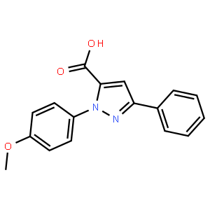 1-(4-METHOXYPHENYL)-3-PHENYL-1H-PYRAZOLE-5-CARBOXYLIC ACID