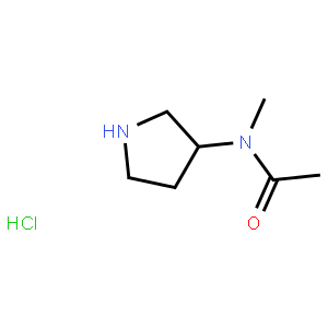 N-methyl-N-[(3R)-pyrrolidin-3-yl]acetamide hydrochloride