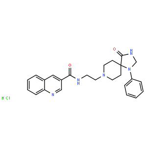 N-{2-[4-oxo-1-phenyl-1,3,8-triazaspiro(4.5)decan-8-yl]ethyl}quinoline-3-carboxamide