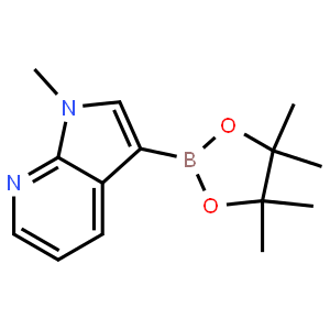 1-methyl-3-(tetramethyl-1,3,2-dioxaborolan-2-yl)-1H-pyrrolo[2,3-b]pyridine