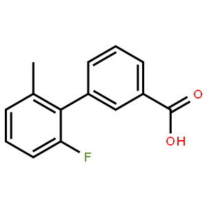 2'-Fluoro-6'-methylbiphenyl-3-carboxylic acid