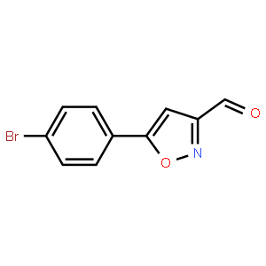 5-(4-bromophenyl)isoxazole-3-carbaldehyde