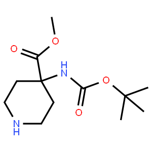 methyl 4-{[(tert-butoxy)carbonyl]amino}piperidine-4-carboxylate