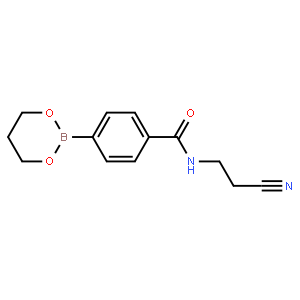 N-(2-Cyanoethyl)-4-(1,3,2-dioxaborinan-2-yl)benzamide