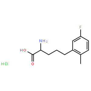 (S)-2-amino-5-(5-fluoro-2-methylphenyl)pentanoicacid HCl