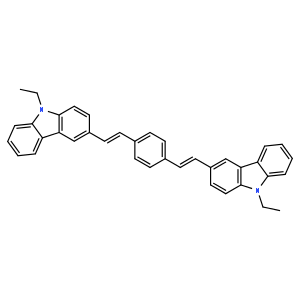 1,4-双[2-(9-乙基咔唑-3-基)乙烯基]苯