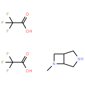 (1S,5R)-6-methyl-3,6-diazabicyclo[3.2.0]heptane; bis(trifluoroacetic acid)
