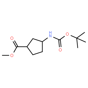 methyl (1R,3S)-3-{[(tert-butoxy)carbonyl]amino}cyclopentane-1-carboxylate