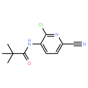 N-(2-Chloro-6-cyanopyridin-3-yl)pivalamide
