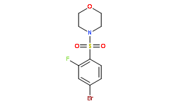 4-((4-溴-2-氟苯基)磺酰)吗啉,95%