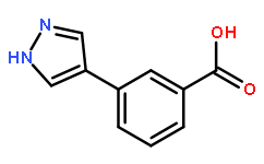 3-(1H-Pyrazol-4-yl)benzoic acid