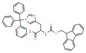 N-Fmoc-N'-三苯甲基-L-组氨酸