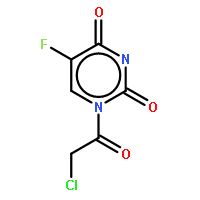 1-(2-氯乙酰基)-5-氟嘧啶-2，4(1H，3H)-二酮,97%