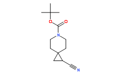叔-丁基 1-氰基-6-氮杂螺[2.5]辛烷-6-羧酸酯,95%