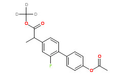 2-(4'-乙酰氧基-2-氟 - 联苯-4-基)丙酸-d3甲酯,BR
