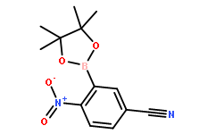 5-Cyano-2-nitrophenylboronic acid, pinacol ester