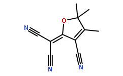 2-(3-氰基-1，4，5，5-三甲基呋喃-2(5H)-亚基)丙二腈,97%