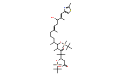 (3S,6R,7S,12Z,15S,16E)-3,7-二-{[叔-丁基(二甲基)甲硅烷基]氧代}-15-羟基-4,4,6,8,12,16-六甲基-17-(2-甲基-1,3-噻唑-4-基)-5-羰基十七碳-12,16-二烯酸