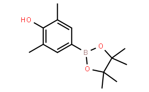 2，6-二甲基-4-(4，4，5，5-四甲基-1，3，2-二氧硼戊环-2-基)苯酚,98%