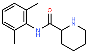 (S)-N-(2，6-二甲基苯基)-2-哌啶甲酰胺,98%