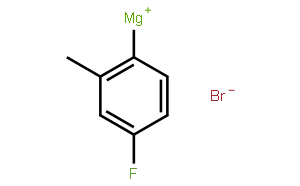 4-氟-2-甲基苯基镁溴化物,0.5 M solution in THF， MkSeal