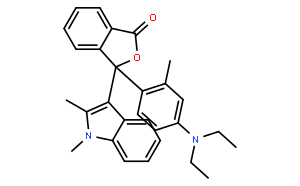 3-(1,2-二甲基-3-吲哚基)-3-[4-(二乙氨基)-2-甲基苯基]苯酞